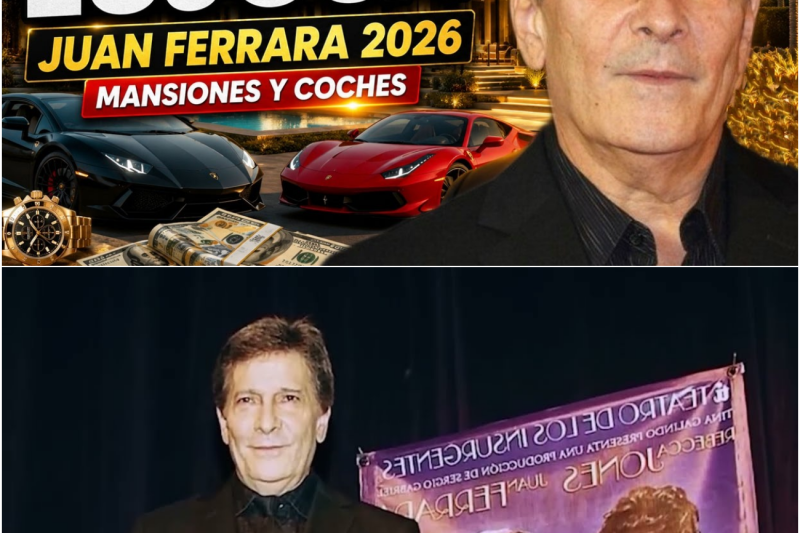 El verdadero patrimonio de Juan Ferrara en 2026: Entre el mito de la opulencia material y la incalculable fortuna de un legado indestructible