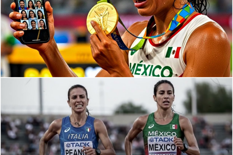 ‘Caminar no es ganar’ — dijeron las comentaristas… y la mexicana conquistó la marcha de 20 km