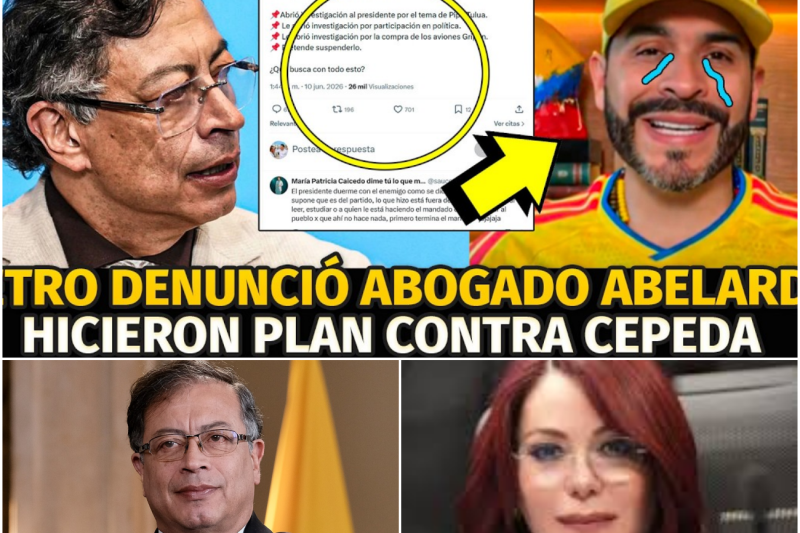 PETRO RESPONDE CON FURIA: Denuncia un Plan Orquestado por Abelardo de la Espriella y Gloria Arizabaleta para Destituirlo y los Acusa de Ser “Vendepatrias”
