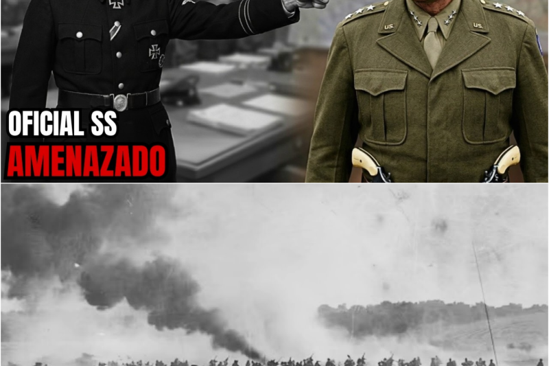 “Lo que hizo Patton cuando un oficial de las SS lo amenazó en su propio cuartel general