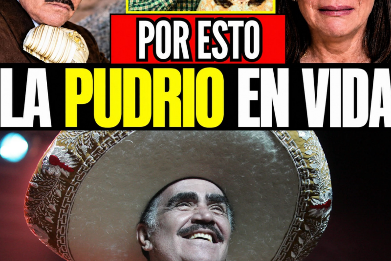 El Secreto tan Asqueroso de Vicente Fernández que su Nuera Tardó 20 Años en Atreverse a Contar