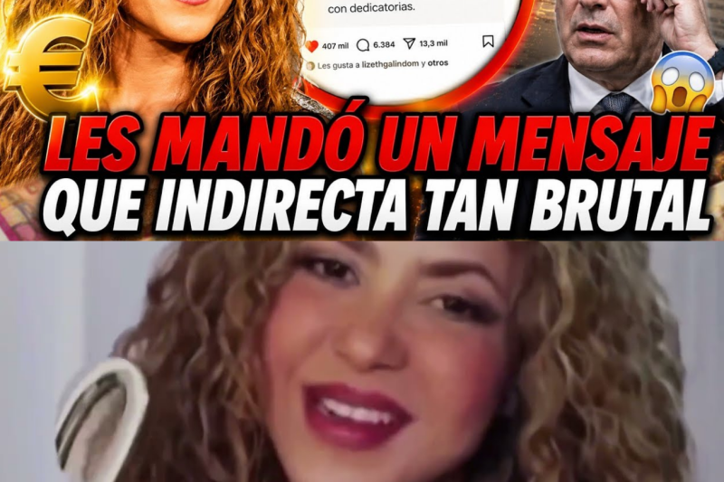 BOMBAZO: La INDIRECTA de Shakira que está HUMILLANDO a SU EX SUEGRA y a sus CRÍTICOS