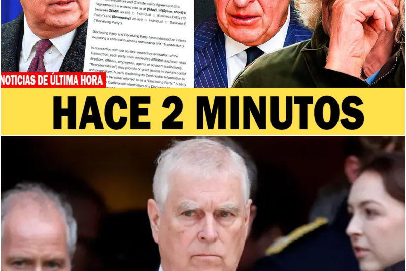 La tormenta silenciosa en Buckingham: El príncipe Andrés lee el impactante testamento de Isabel II que despoja de poder a Carlos III y sacude a los Windsor