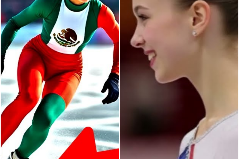 `Nunca pensé que una mexicana pudiera’ dijeron las patinadoras rusas…y la joven mexicana ganó el oro