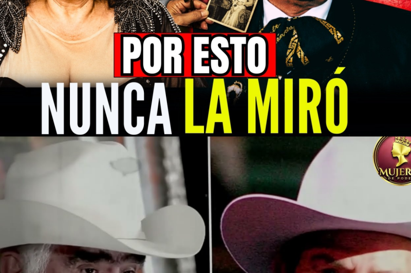 Vicente Fernández: Le Llevó una Rosa Azul y lo Llamó Papá… Él JURÓ No Conocerlaaa