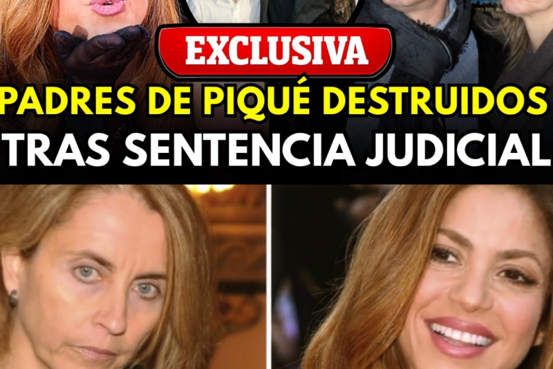 SHAKIRA DESTRUYE A LOS PADRES DE PIQUE TRAS GANAR LA SENTENCIA JUDICIAL POR MILAN Y SASHA