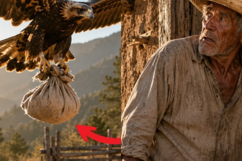 Liberó al águila de la alambrada. Al alba, el águila volvió con algo entre las garras