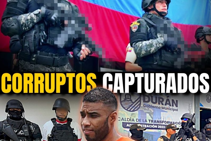 La Caída de los Policías que Trabajaban para el “Negro Tulio” Cabecilla de los Chone Killers