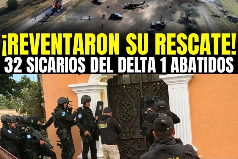 MURCIÉLAGOS DERRIBAN 4 HELICOPTEROS de RESCATE y 32 SICARIOS del “DELTA 1” en ZAPOPAN
