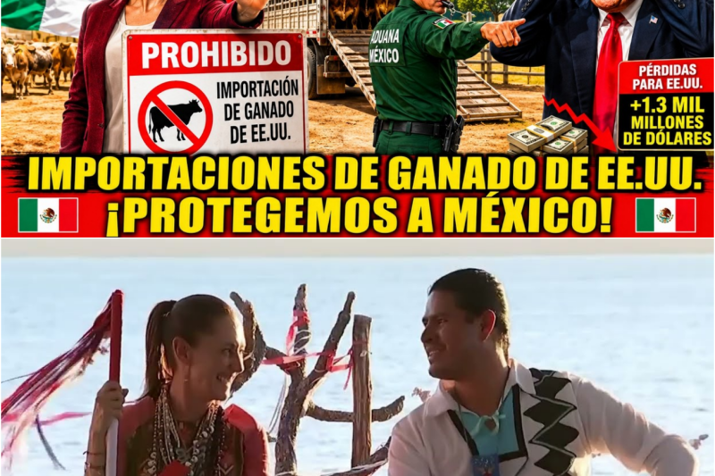 MÉXICO ACTÚA DE EMERGENCIA: SUSPENDE TODAS LAS IMPORTACIONES DE GANADO DE EE.UU.