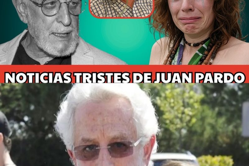 La vida y el triste final de Juan Pardo: su hija lloró y le dijo el último adióss