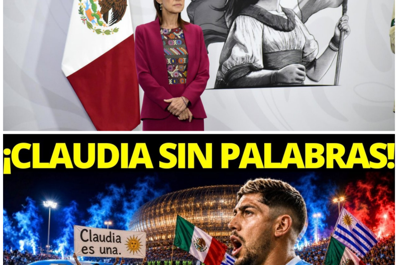 Lo que Dijo Uruguay de México al Viajar a EE.UU. para el Mundial Dejó Helada a Sheinbaum