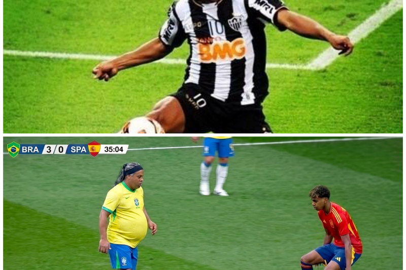 La Magia Eterna del “Brujo”: Cómo Ronaldinho y las Leyendas de Brasil y México Paralizaron al Mundo a sus 46 Años