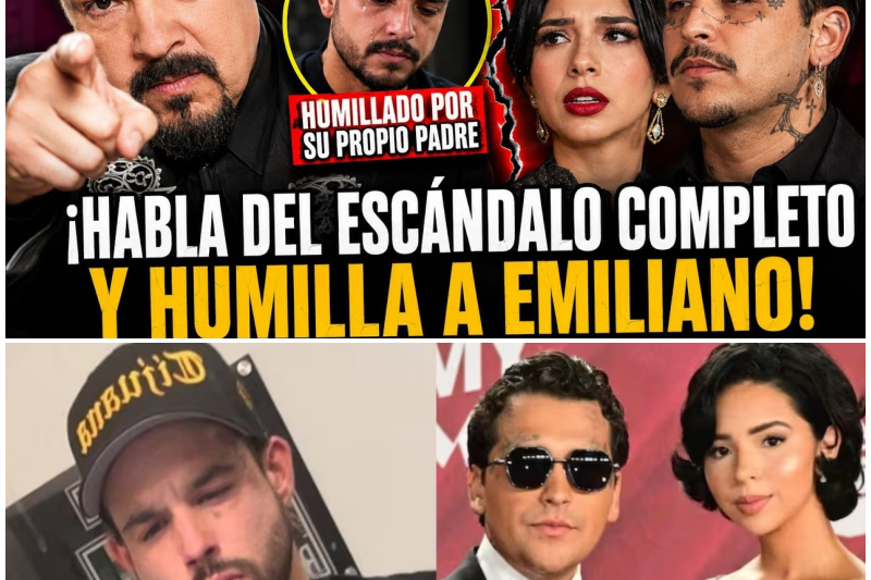 Pepe Aguilar Rompe el Silencio: La Defensa de Ángela y Nodal que Terminó en la Brutal Humillación Pública de su Hijo Emiliano