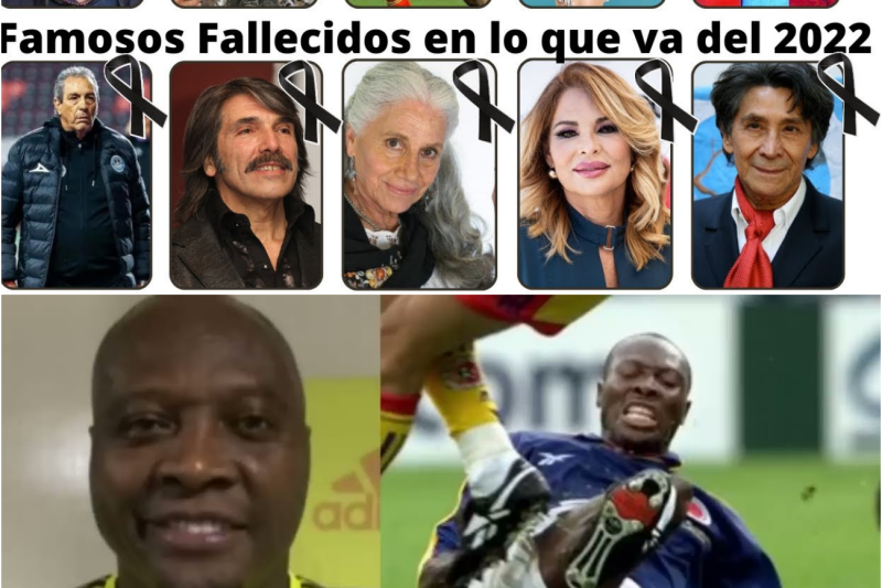 El luto que marcó el 2022: Las tragedias, enfermedades y adioses inesperados que sacudieron al mundo del espectáculo y el deporte