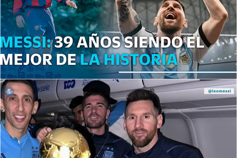 El monarca eterno del balon: Lionel Messi celebra 39 años en la cumbre del futbol mundial y consolida un legado inalcanzable