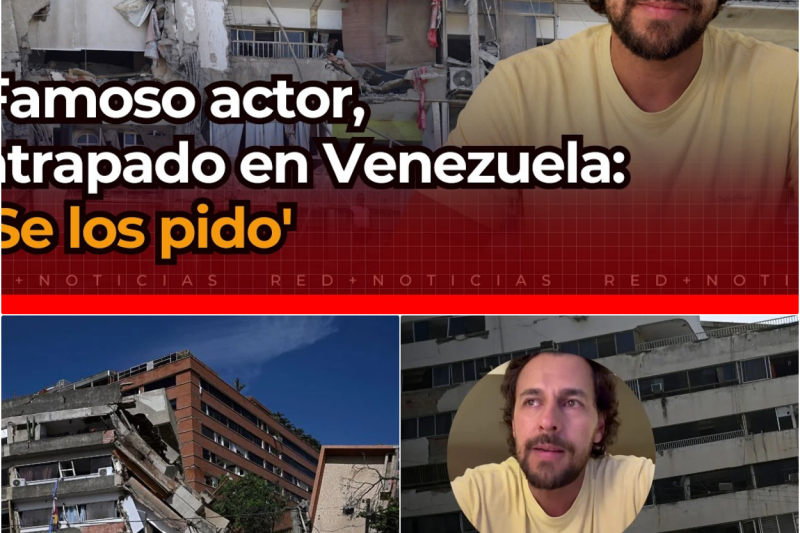Tragedia y desolación en Venezuela: el angustiante relato del actor Iván López tras quedar atrapado por un devastador terremoto que sacude al país