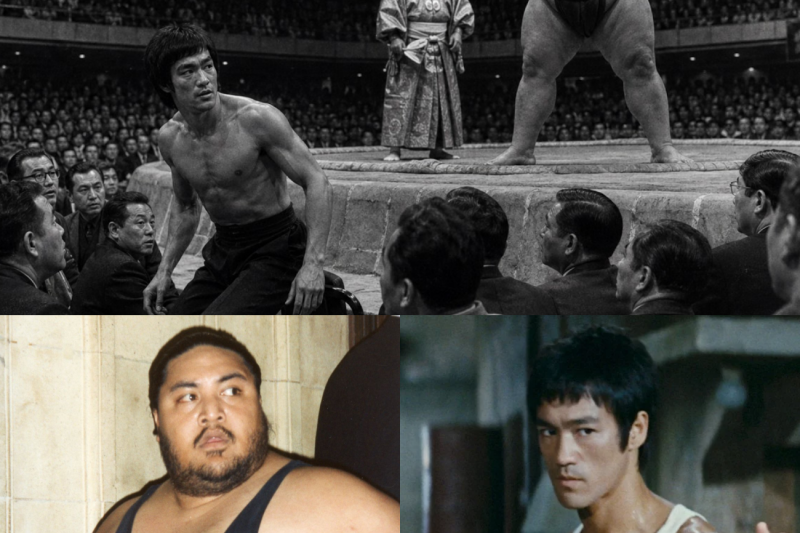 Terremoto en Tokio: El día que un gigante del sumo de 187 kilos le faltó el respeto a Bruce Lee y recibió una lección inolvidable