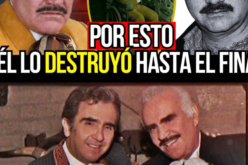 Vicente Fernández: Le C0RT4R0N 2 d3dos a su hijo… Y él siempre SUPO quién fue el CULPABLE….