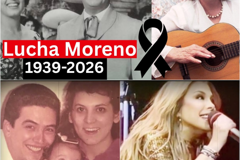 El Adiós a una Leyenda: Muere Lucha Moreno, la Inolvidable Estrella de la Época de Oro que Cimentó una Dinastía Musical