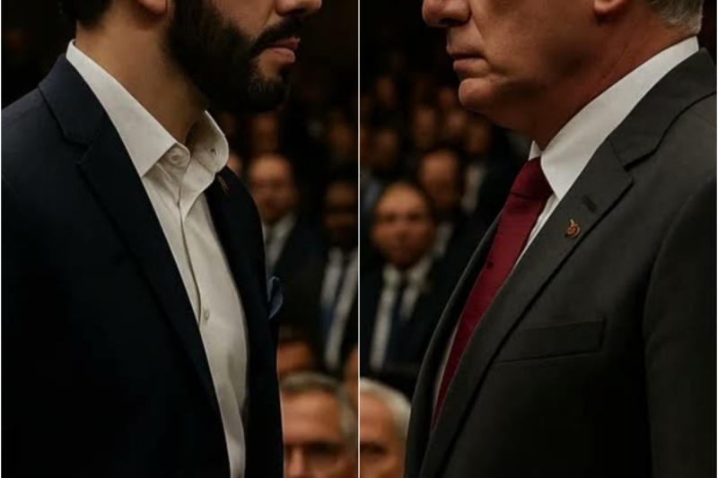 Miguel Díaz Canel DESAFÍA a Bukele y Este lo DESTRUYE en 5 Minutos