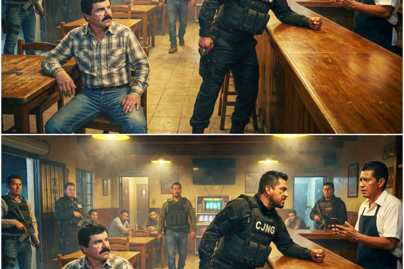 El CJNG Entró A Cobrar Piso Al Bar — Sin Saber Que El Chapo Era El Dueño Real