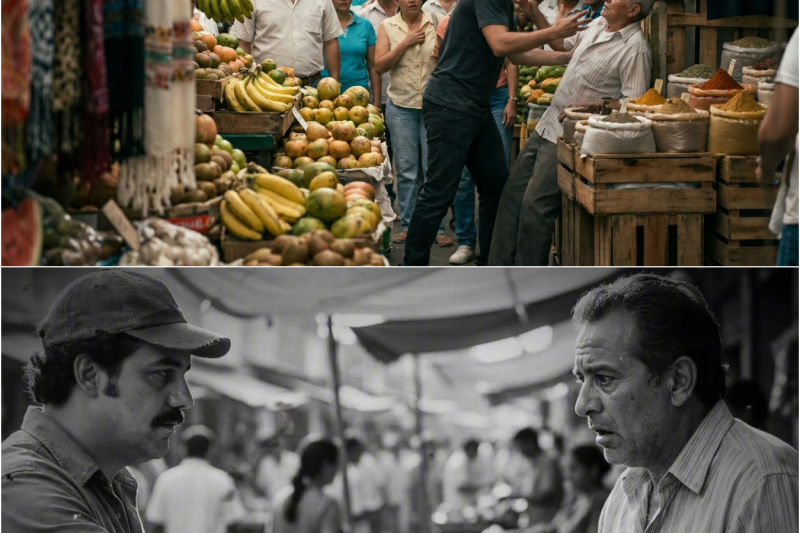 Un Matón Robó A Un Vendedor Pobre Y Pablo Escobar Observó En Silencio — Pero La Historia Seguía