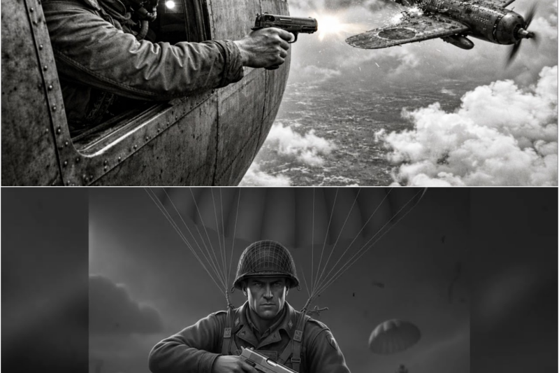  Cuando un piloto de B-24 derribó un avión japonés… ¡con su pistola a 15.000 pies!