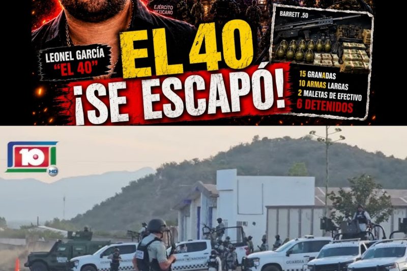 DURANGO: 83 SOLDADOS CERCAN A “EL 40” DE LOS CABRERA — Y ESCAPÓ