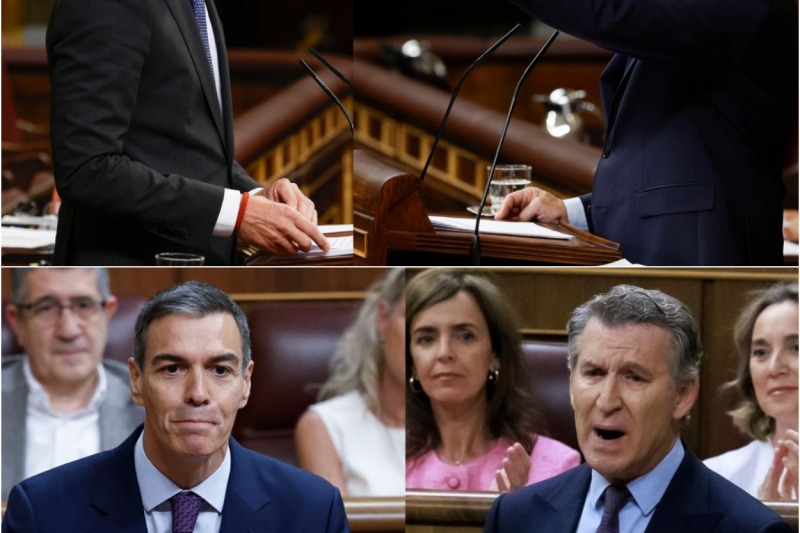 O Colapso do Diálogo: Pedro Sánchez e Feijóo Ignoram o Apelo do Papa e Mergulham o Congresso Espanhol Numa Nova Era de Crispação Tóxica
