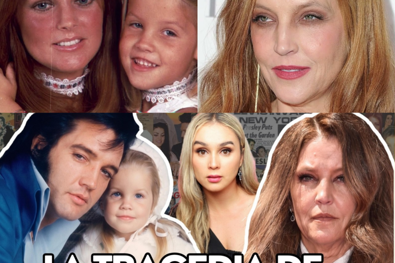 Detrás de la herencia dorada: La trágica vida de Lisa Marie Presley, la princesa del rock que nunca conoció la paz