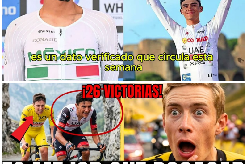¡ISAAC DEL TORO HACE LO QUE NI POGACAR LOGRÓ A SU EDAD! EL GRAN COLOMBIER LO CONFIRMA TODO