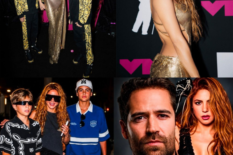 Shakira enciende las redes sociales entre noches de salsa con Manuel García Rulfo y una sorprendente aparición familiar junto a sus hijos
