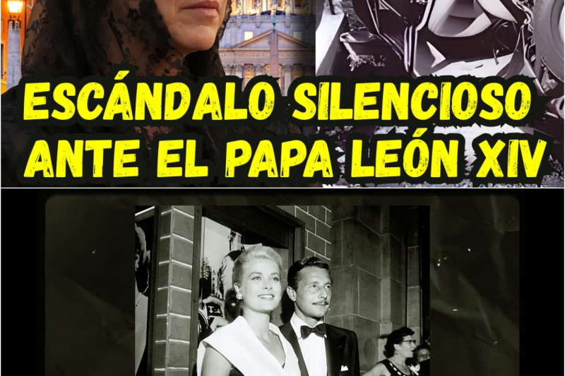 Lo que Carolina de Mónaco le dijo al Papa León XIV sin pronunciar una sola palabra