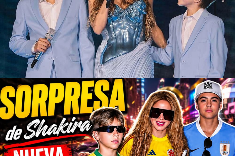 Shakira paraliza el estadio de Texas con una impactante aparición junto a sus hijos y anuncia una gran sorpresa musical