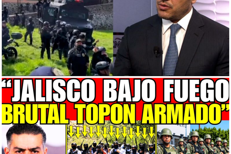 ¡BRUTAL TOPON en JALISCO; HARFUCH REVIENTA a CONVOY de N4RC0S en YAHUALICA JUNTO a SEDENA!