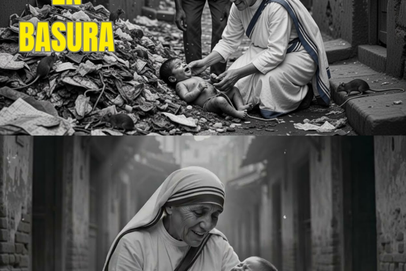 Madre Teresa vio bebé ABANDONADO en basura muriendo—lo que hizo CONMOVIÓ al mundo