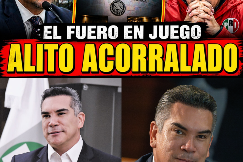 El Ocaso de un Intocable: La Verdad Oculta Detrás del Nuevo Escándalo de Alejandro “Alito” Moreno y la Farsa del Fuero Político