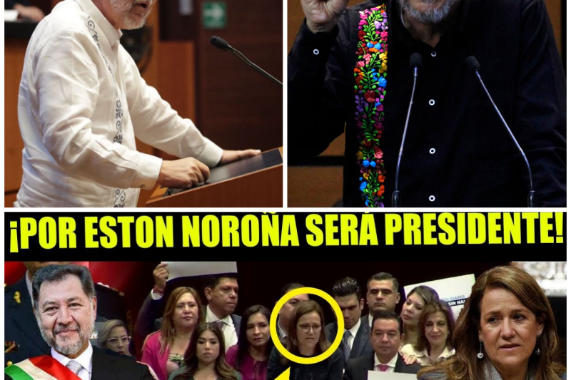 ¡Noroña hace temblar al Senado! Destroza a la oposición, exhibe nexos oscuros y defiende la soberanía de México en un discurso histórico