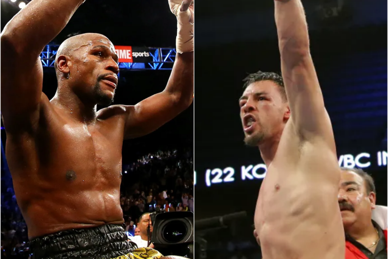 Floyd Mayweather Jr. (USA) vs Robert Guerrero (USA)
