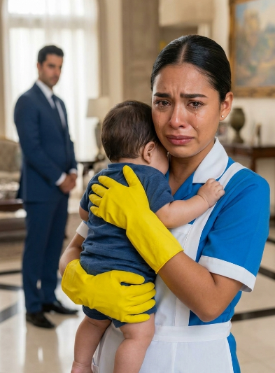 LA EMPLEADA SE SEPARA DEL BEBÉ DEL MILLONARIO ¡LO QUE CONFIESA TE HARÁ LLORAR!