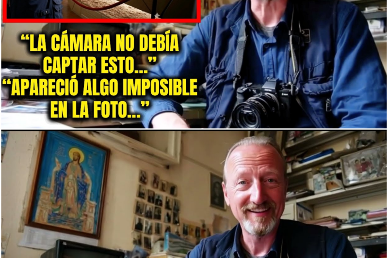 El fotógrafo de la Iglesia que retrató Carlo Acutis…vio algo en la foto que no logra explicar…