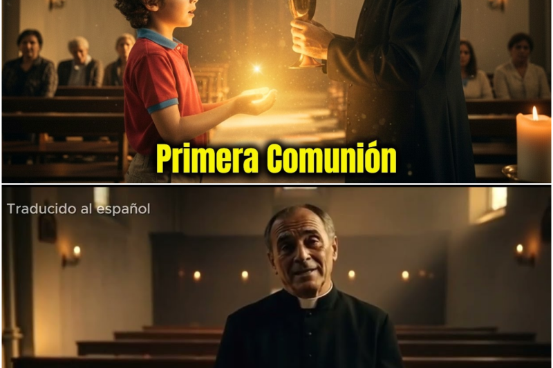 Carlo Acutis emocionó al Sacerdote en su Primera Comunión… y lo que ÉL oyó se cumplió después…