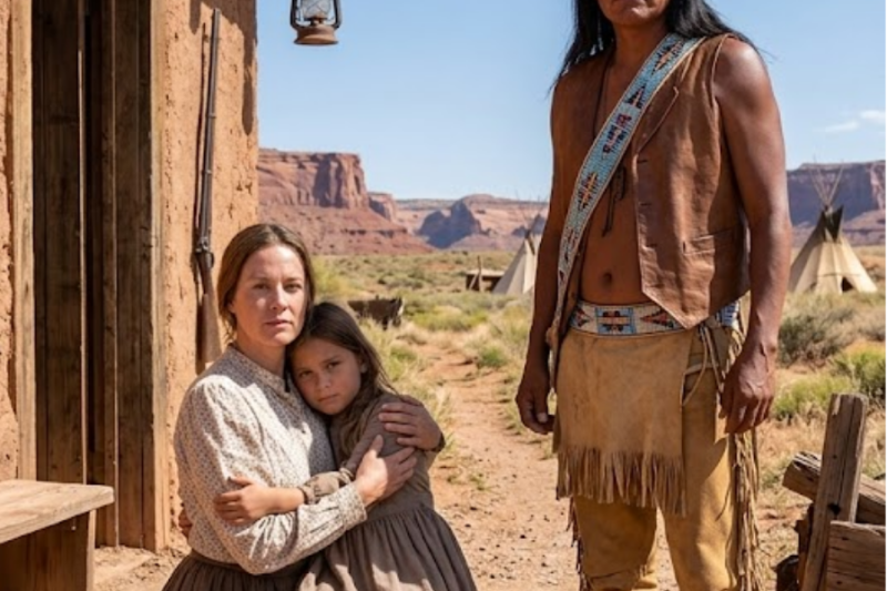 La viuda adoptó a una niña Apache huérfana, sin saber que era hija del guerrero más temido