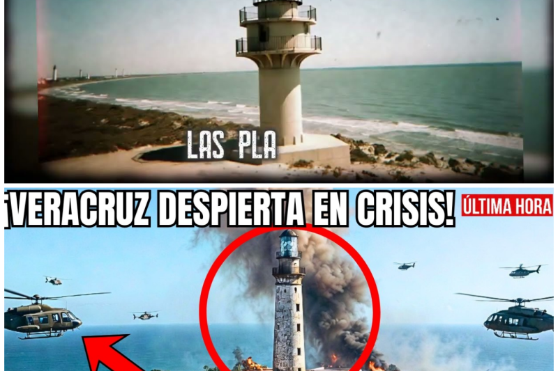 🇲🇽 VERACRUZ DESPIERTA EN CRISIS: GAFES CATEAN FARO COLONIAL Y HALLAN ARSENAL DEL CJNG: 88 SICARIOS