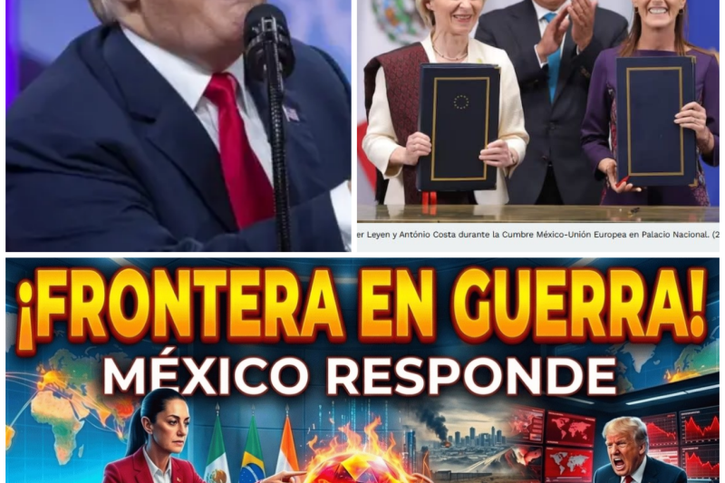 La “Doctrina Sheinbaum” pone en jaque a Washington: El cierre de fronteras de Trump desata un efecto bumerán sin precedentes en América del Norte