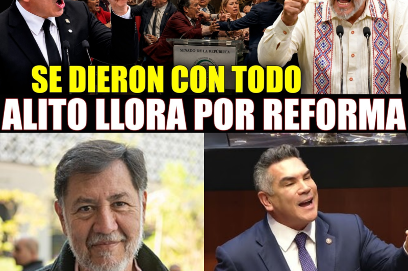 ¡Caos Total en el Senado! Noroña Destroza a Alito Moreno y Destapa el Miedo de la Oposición ante la Nueva Reforma Electoral