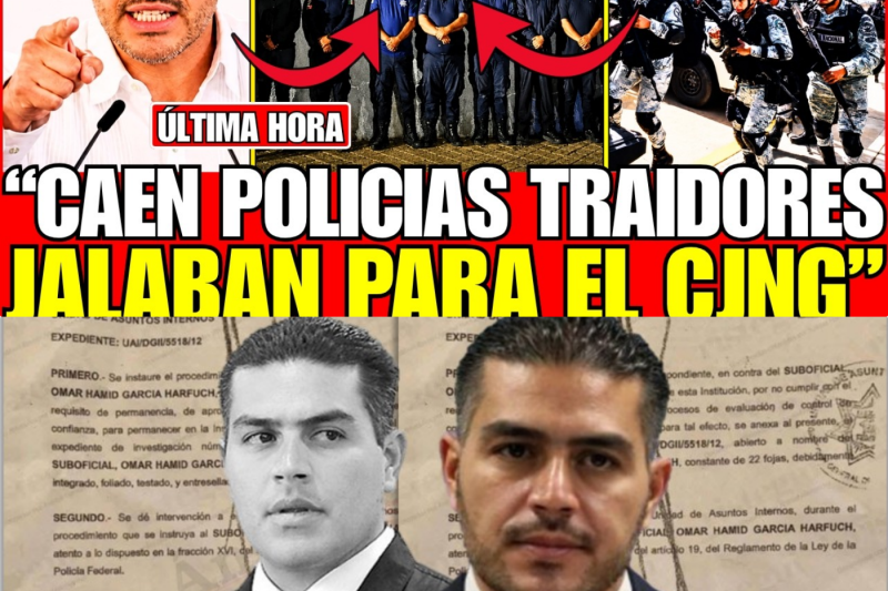 ¡Traición en Coeneo! Harfuch Desmantela Red de Policías Infiltrados por el CJNG