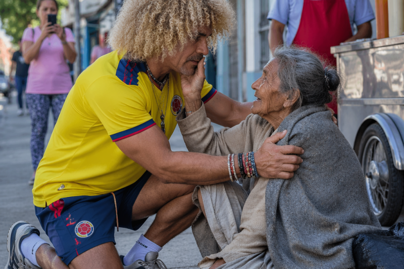 “¿Por qué nunca me buscaste?”, preguntó el exfutbolista al reconocer a la mujer que había sido como una madre para él; la respuesta de la anciana reveló la dolorosa razón por la que eligió sufrir en silencio.