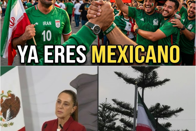 “LA REACCIÓN DE IRÁN HACIA MÉXICO QUE ESTÁ CONMOVIENDO AL MUNDO ENTERO”